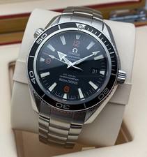 *Serviced/Bezel/Warranty* Omega Planet Ocean Black 42mm 2201.51.00 Cal 2500D