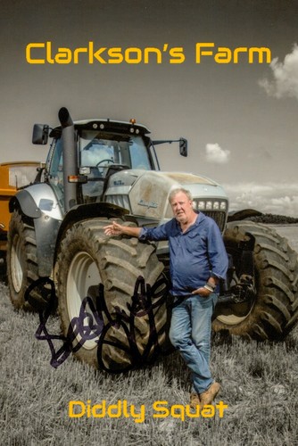 Jeremy clarkson hand signed - jeremy,