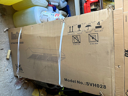 Extractor hood boxed item - hood,
