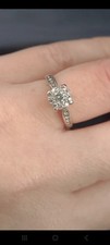 White Gold Diamond Engagement
