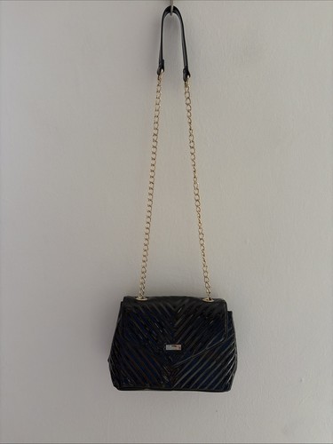 Harrods black shoulder bag - shoulder,