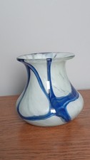 Hartley Wood Hand Blown Sunderland Art Glass Vase