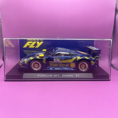 Fly a37 porsche gt1 azul - porsche,