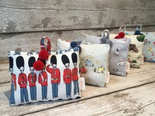 Handmade filled fabric door