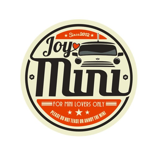 Car sticker joymini - joymini, classic