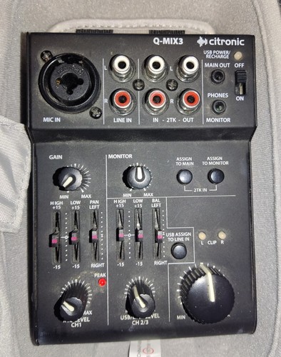 Citronic mix usb - 2, channel