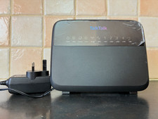 Huawei TalkTalk HG533 ADSL2+ Modem Router Black Wireless N Dual-Band 4-LAN Ports