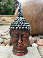 Copper & Silver Buddha Head
