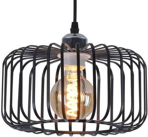 Black light shade ceiling - black,