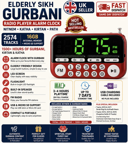Elderly sikh gurbani radio - gurbani,