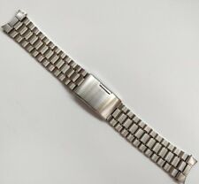 20mm Stainless Steel Replacement Strap Watch Bracelet Fits Omega Speedmaster UK