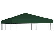 Gazebo Cover Replacement Top Canopy Roof Garden Tent Fabric BBQ Patio 3x3m Green