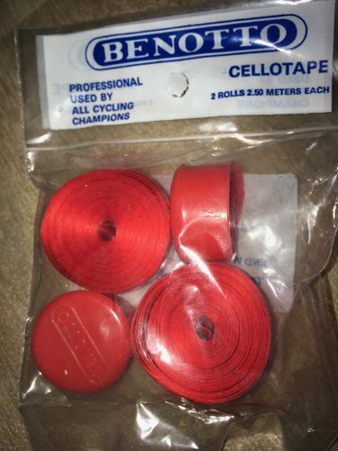 Benotto handlebar tape red