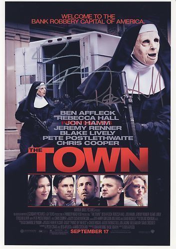 The town signed - the, poster