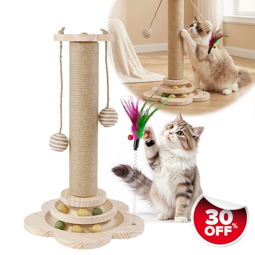 46cm tall cat scratching - tall,