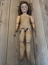 Simon and Halbig K & R Bisque Head Antique Doll 23 Inches