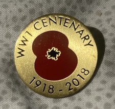 WW1 Centenary Pin Badge