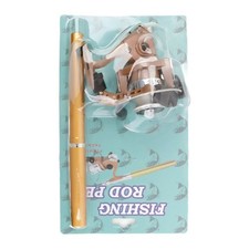 1 Metre Fibreglass Fishing Rod with Large Hole Rings and Smooth Curved Rod Body