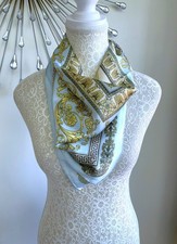 TK Maxx Pale Blue/Gold Baroque