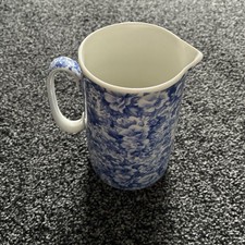 Heron Cross Blue and White Jug