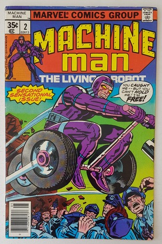 Machine man marvel comics - machine, #2,