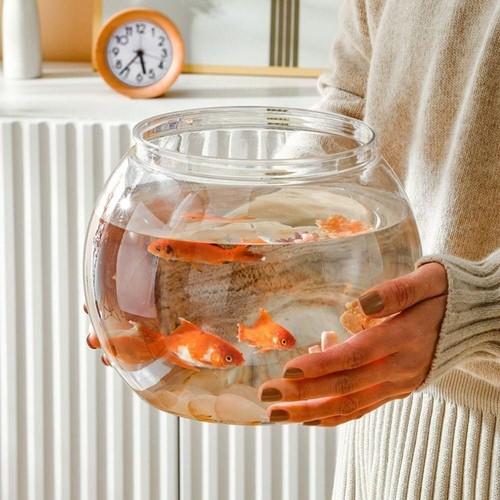 Round fish tank - round,