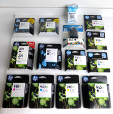Expired HP Ink Cartridges Bundle (Inc. 302, 940, 935 etc.) SEALED