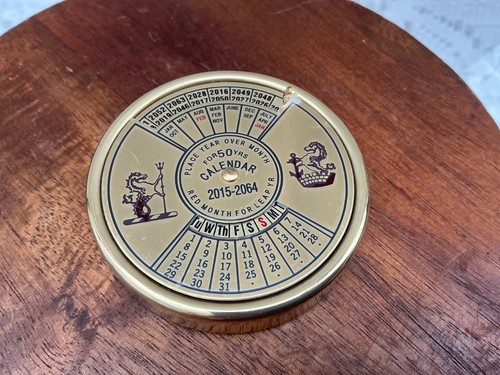 Nautical sailors brass year - nautical,