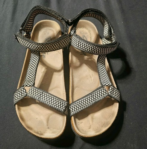 Pep step black white - black, checker