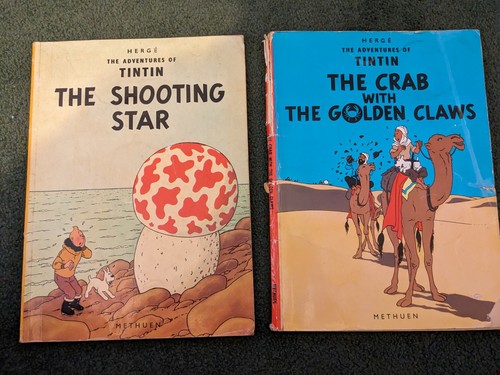 Tintin vintage books 2 - x,