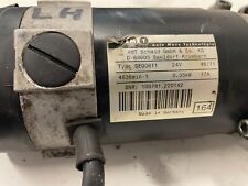 24 volt Electric Motor And Gearbox off Puma 40 powerchair AMT made in Germany LH