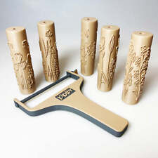 90mm Roller Gift Set 1 – 5 x 90mm Meadow Line Clay Rollers - including handle