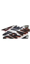 3D 4D Full Set  Black And Colour number plate letters and numbers Max 14
