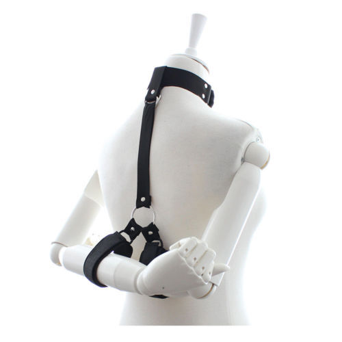 Bondage handcuffs neck - bondage,