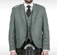 Lovat Green Crial Argyle kilt