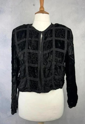 New look womens black velvet - look,