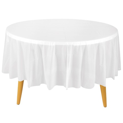 Round table covers plastic - round,