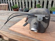 BMW R90 R80 R100 air filter assembly box with bracket and choke lever - airhead 