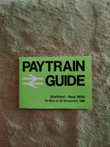 British rail mini timetable - rail,