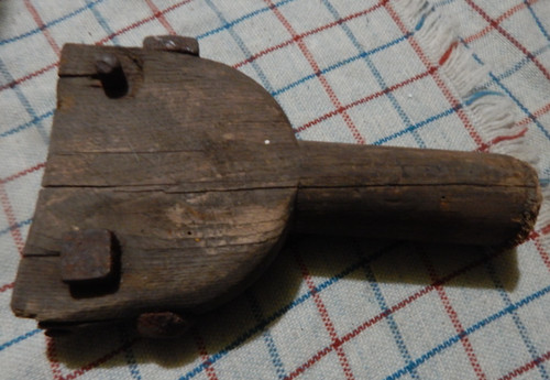 Antique wooden hoop - wooden,