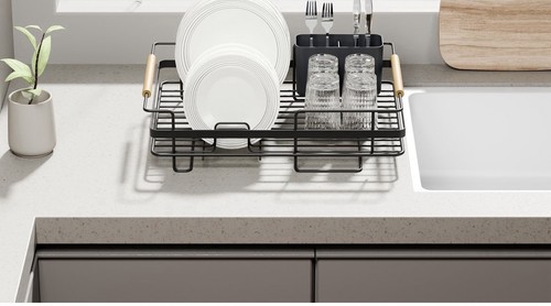 Habitat wire dishdrainer wood - habitat, dishdrainer-wood