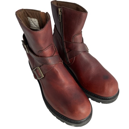 Element brown leather moto - x,