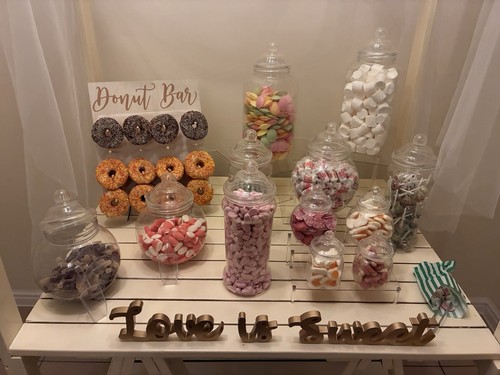 Wedding games and sweet - games, cart