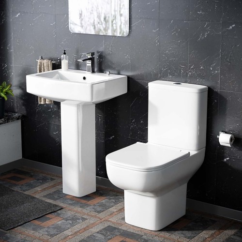 Nes home rimless toilet - nes,