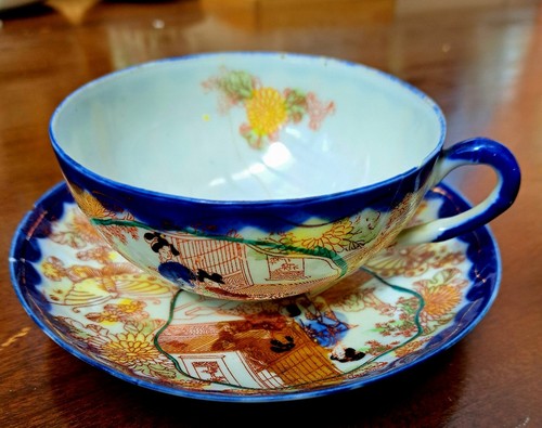 Rare porcelain japanese geisha - rare,