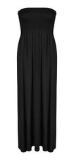 Womens Strapless Maxi Dress