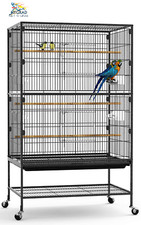 Black Large Rolling Portable