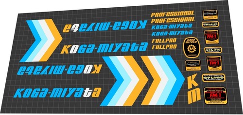 1987 koga miyata fullpro decal - 1987,