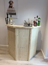 Corner Home Drinks Bar Perfect For Summerhouse,Mancave,Home & Garden