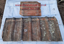 Reclaimed / Second-hand Bridgewater Clay Double Roman Roof Tiles